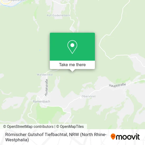 Römischer Gutshof Tiefbachtal map