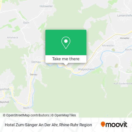 Hotel Zum-Sänger An Der Ahr map