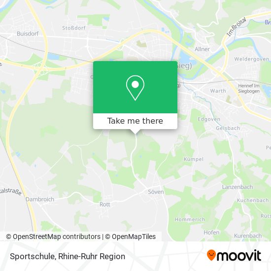 Sportschule map