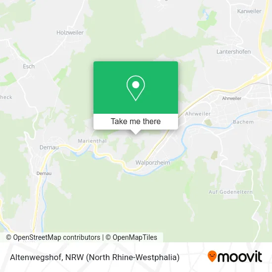 Карта Altenwegshof