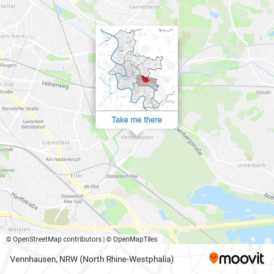 Vennhausen map