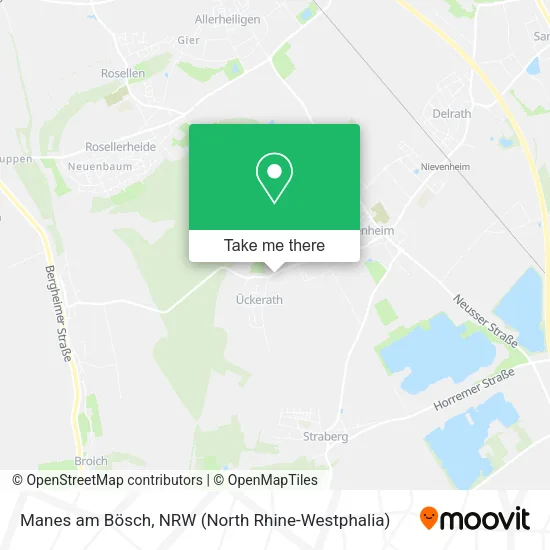 Карта Manes am Bösch