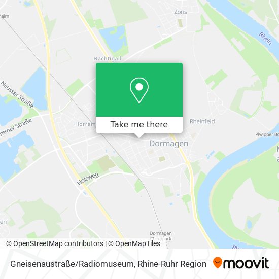 Gneisenaustraße/Radiomuseum map