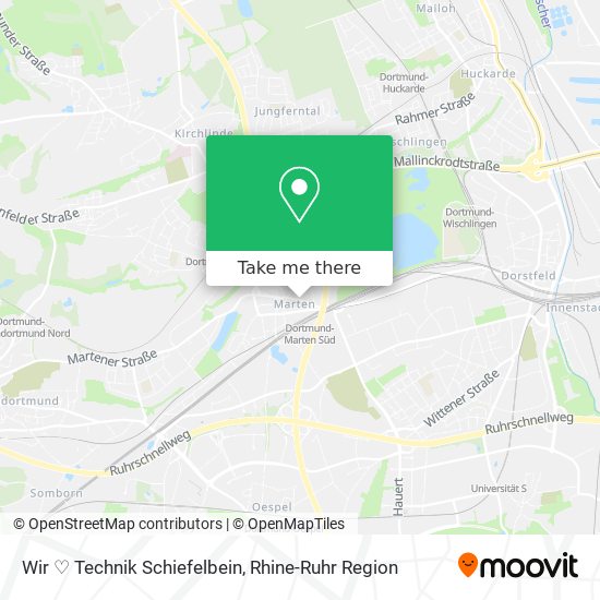 Wir ♡ Technik Schiefelbein map