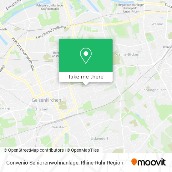 Карта Convenio Seniorenwohnanlage