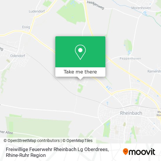 Freiwillige Feuerwehr Rheinbach Lg Oberdrees map