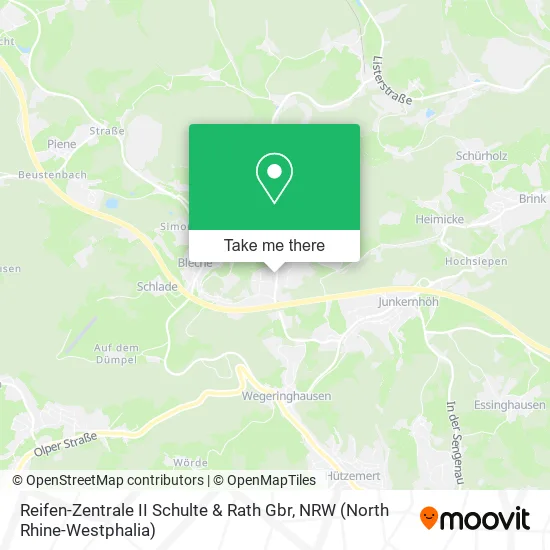 Карта Reifen-Zentrale II Schulte & Rath Gbr