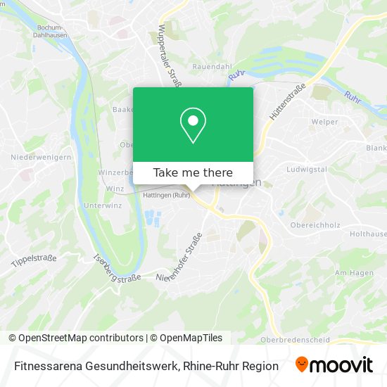 Fitnessarena Gesundheitswerk map