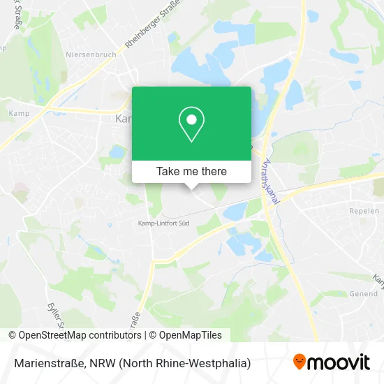 Карта Marienstraße