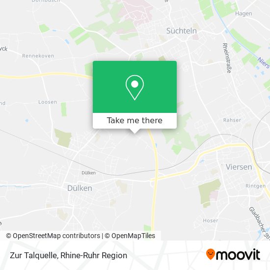 Zur Talquelle map