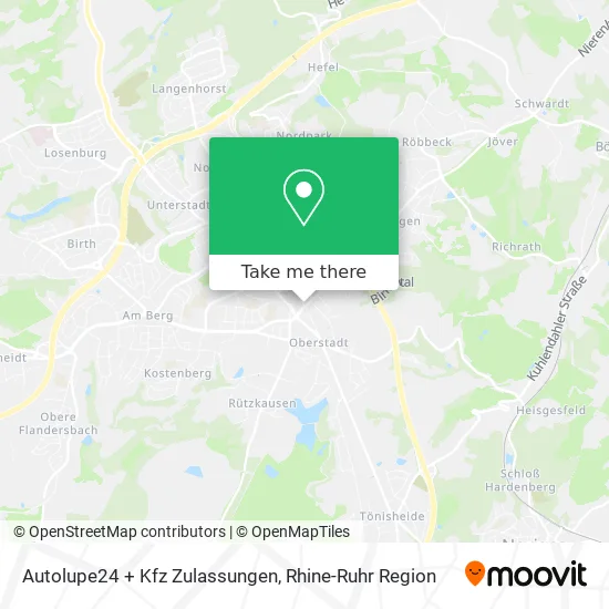 Карта Autolupe24 + Kfz Zulassungen