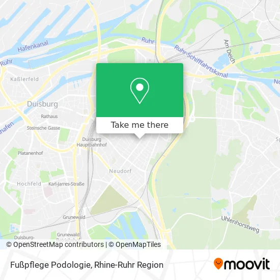 Карта Fußpflege Podologie