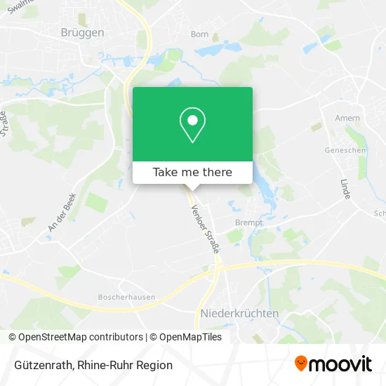 Карта Gützenrath