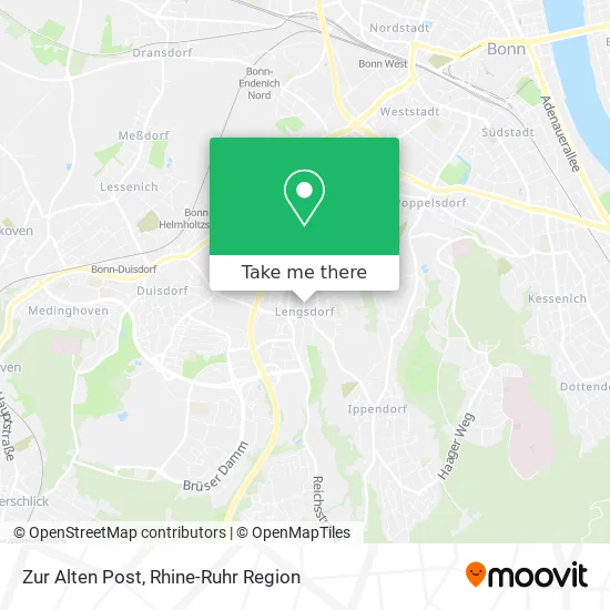 Карта Zur Alten Post