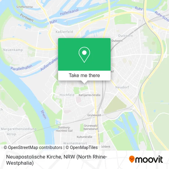 Карта Neuapostolische Kirche