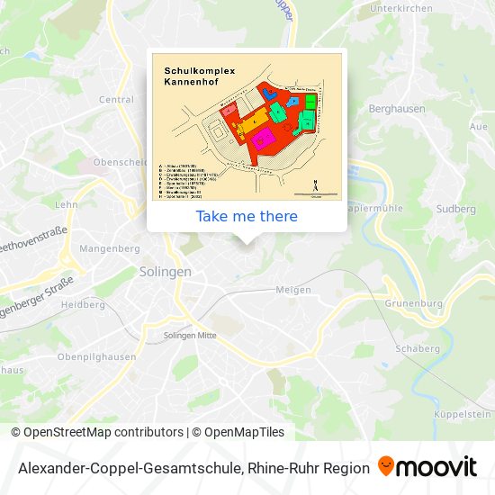 Alexander-Coppel-Gesamtschule map