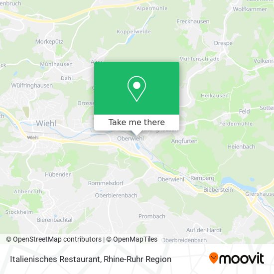 Italienisches Restaurant map