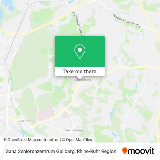 Sana Seniorenzentrum Gallberg map