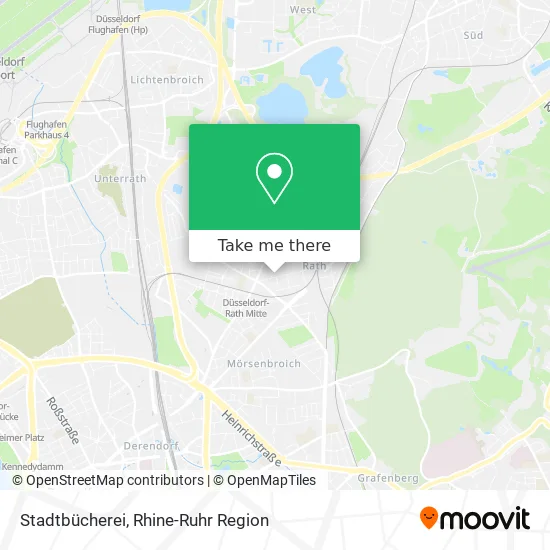 Stadtbücherei map