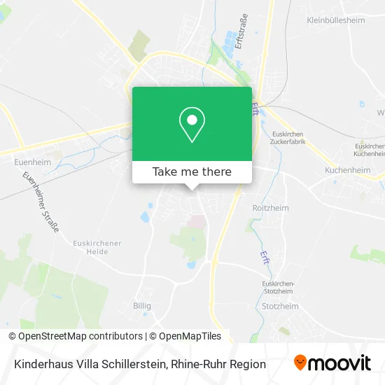 Карта Kinderhaus Villa Schillerstein