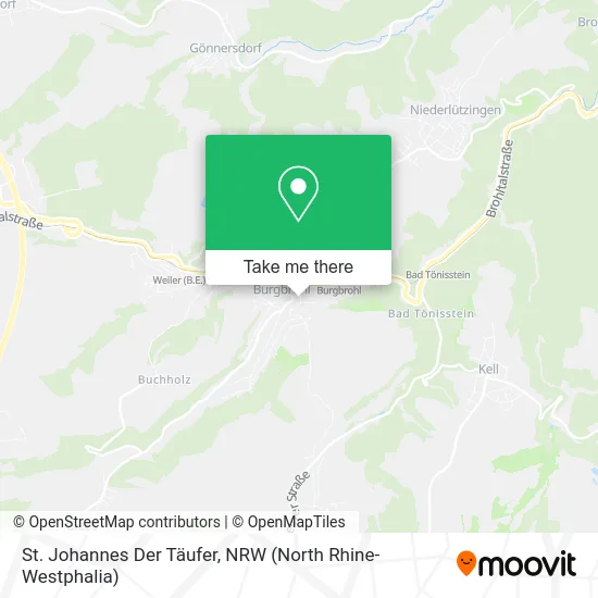 Карта St. Johannes Der Täufer