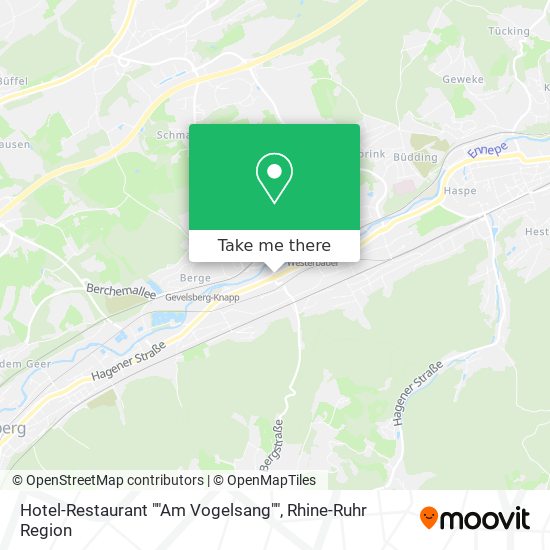 Hotel-Restaurant ""Am Vogelsang"" map