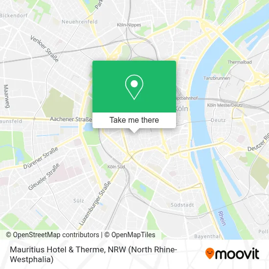 Mauritius Hotel & Therme map