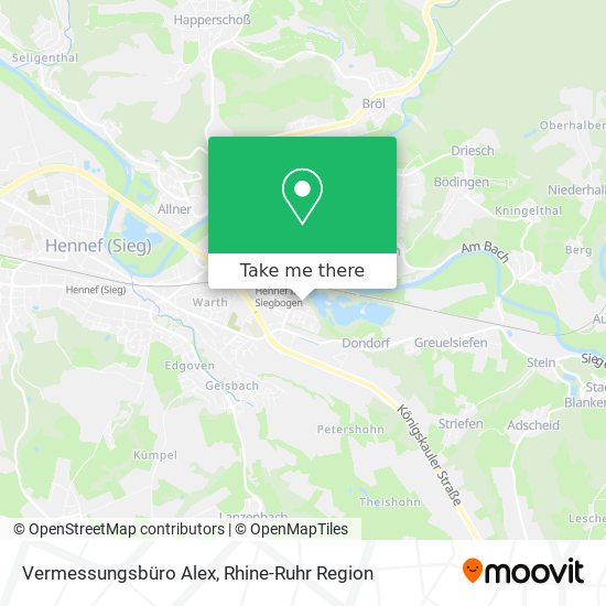 Vermessungsbüro Alex map