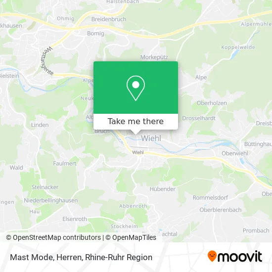 Карта Mast Mode, Herren