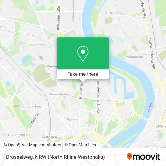 Drosselweg map