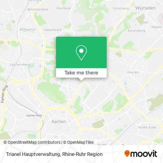 Карта Trianel Hauptverwaltung