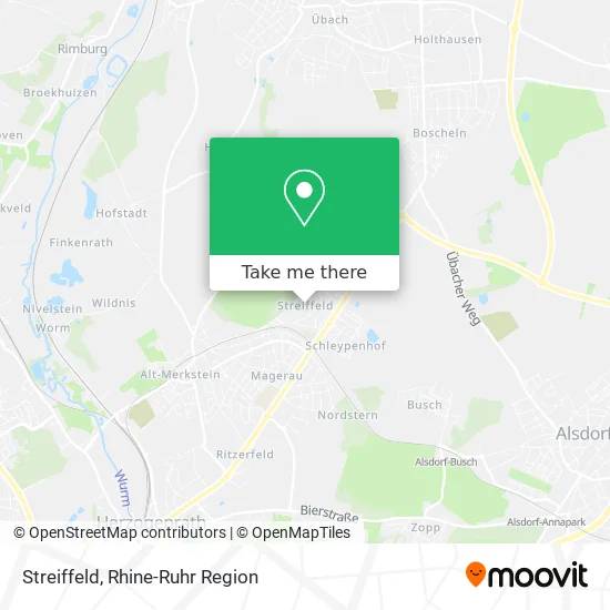 Карта Streiffeld