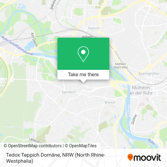 Карта Tedox Teppich Domäne