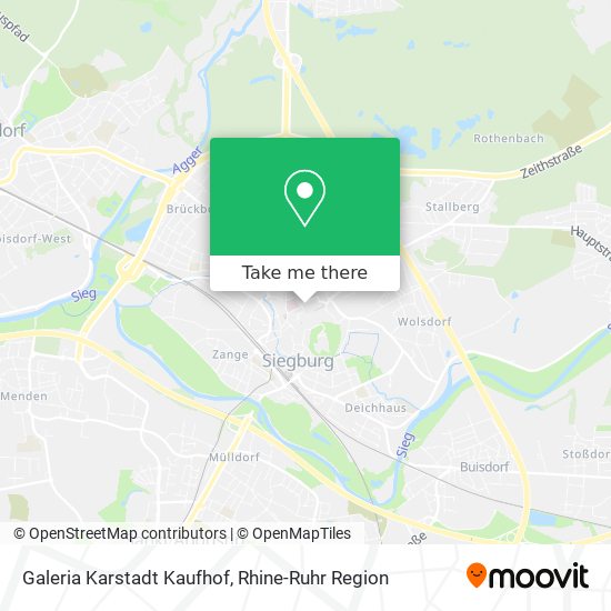 Galeria Karstadt Kaufhof map