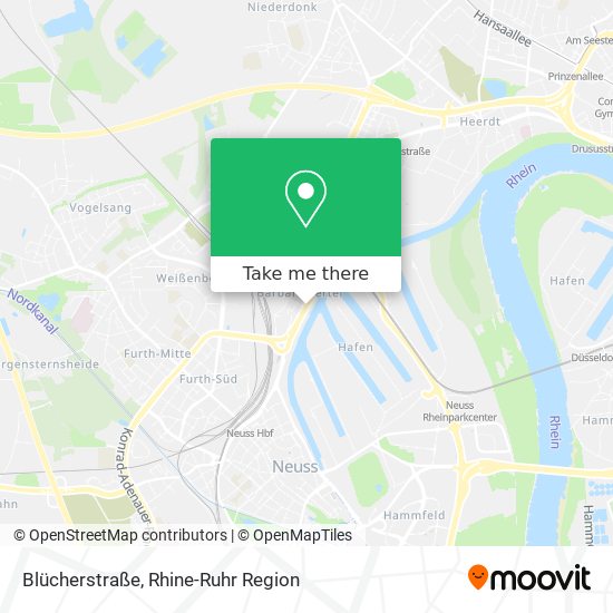 Blücherstraße map