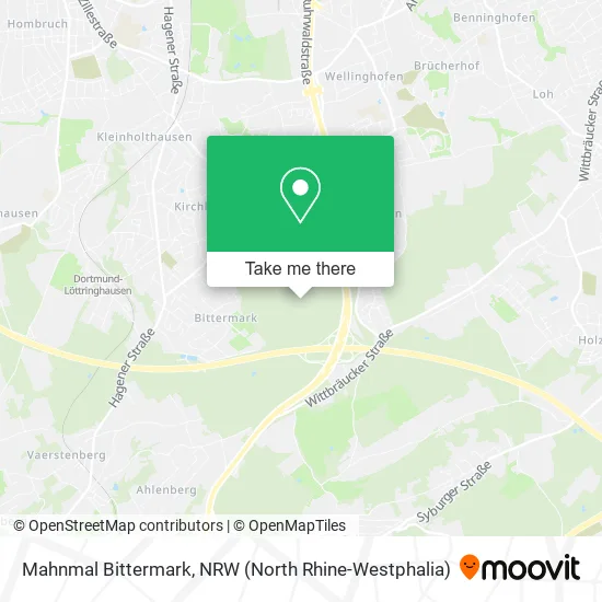 Карта Mahnmal Bittermark