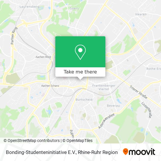 Bonding-Studenteninitiative E.V. map