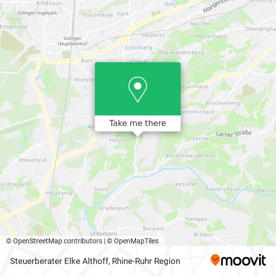 Steuerberater Elke Althoff map