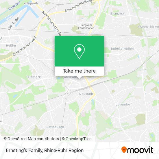Ernsting's Family map
