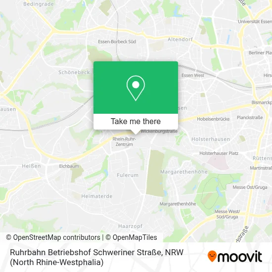 Ruhrbahn Betriebshof Schweriner Straße map