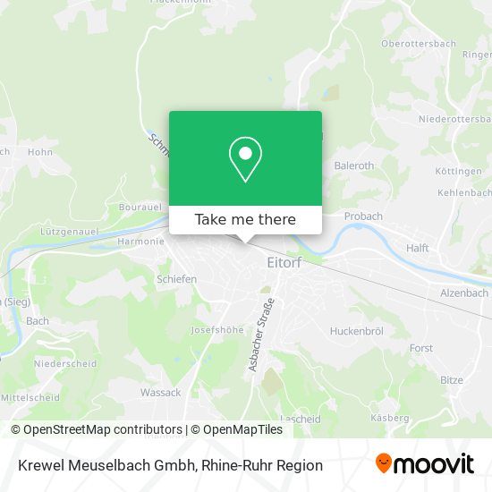 Krewel Meuselbach Gmbh map