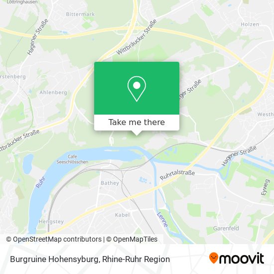 Burgruine Hohensyburg map