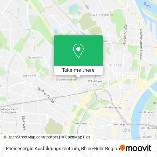 Rheinenergie Ausbildungszentrum map