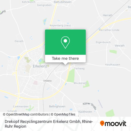 Карта Drekopf Recyclingzentrum Erkelenz Gmbh