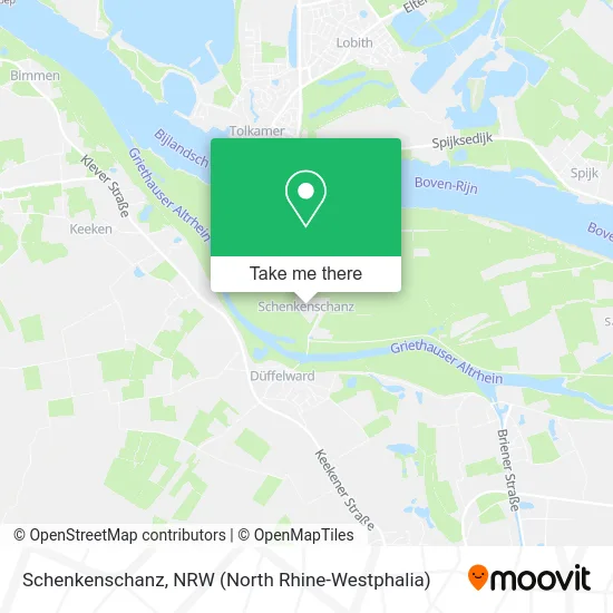 Карта Schenkenschanz