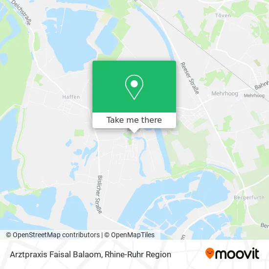 Карта Arztpraxis Faisal Balaom