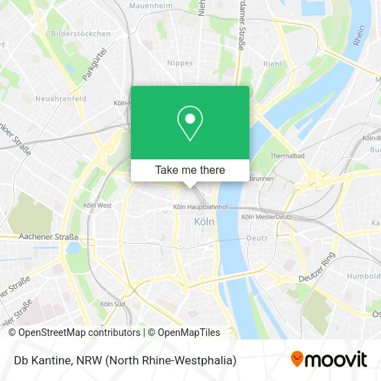 Карта Db Kantine