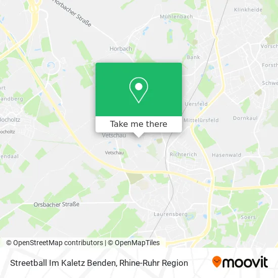 Карта Streetball Im Kaletz Benden