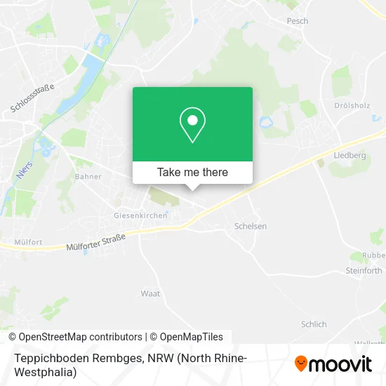 Карта Teppichboden Rembges