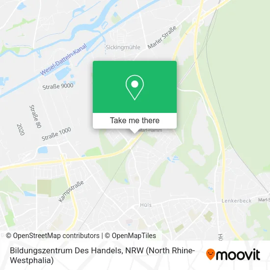 Карта Bildungszentrum Des Handels